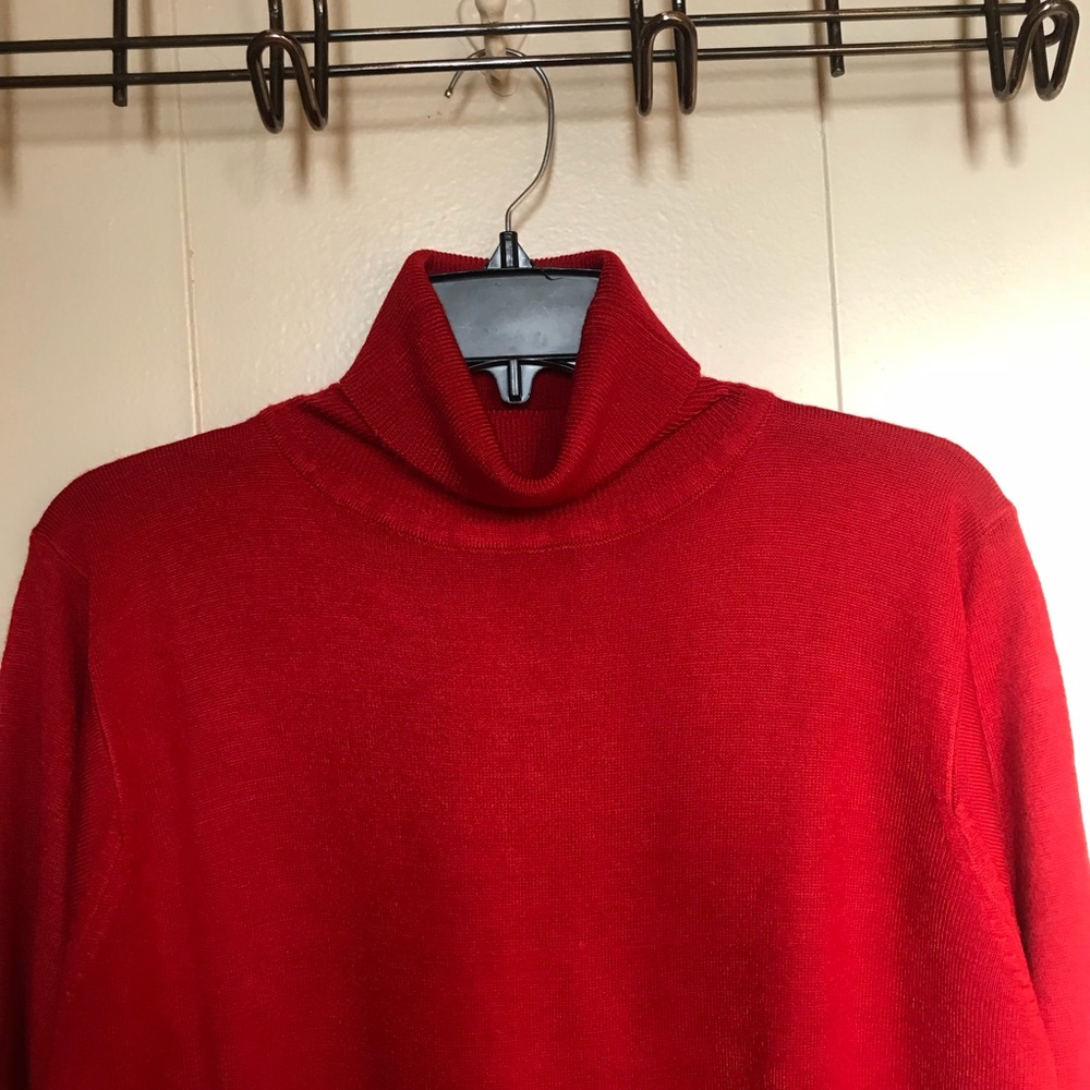 Red Turtleneck
